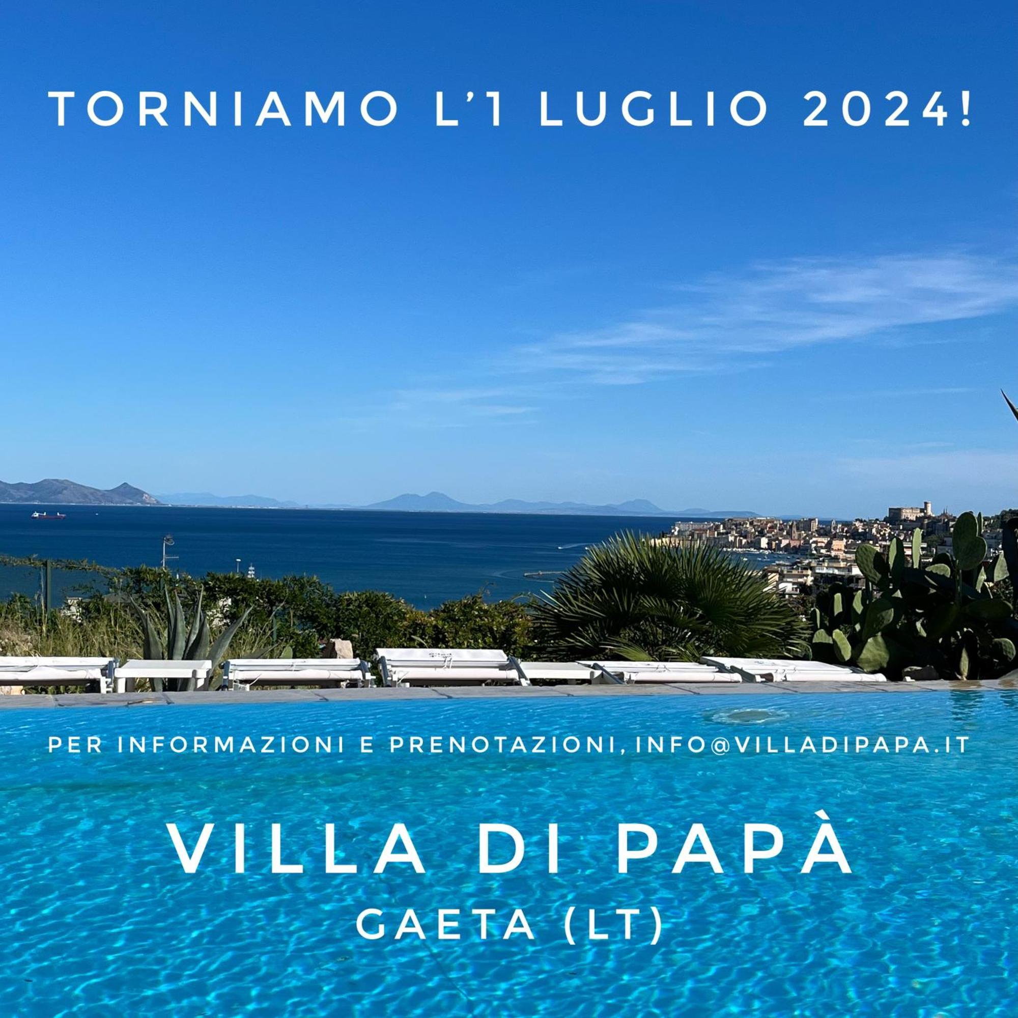 Villa Di Papa' Gaeta Exterior foto